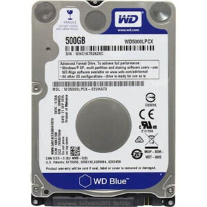 Western Digital Blue 500GB 2.5″ Internal HDD