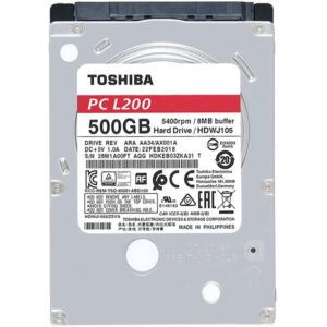 Toshiba 500GB 2.5″ Internal HDD