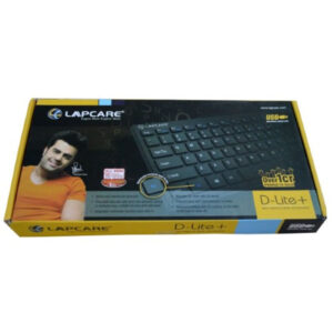 LAPCARE D-Lite+ Mini Wired USB Keyboard