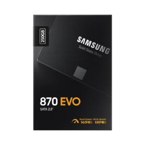SAMSUNG 870 EVO 250GB SATA III SSD