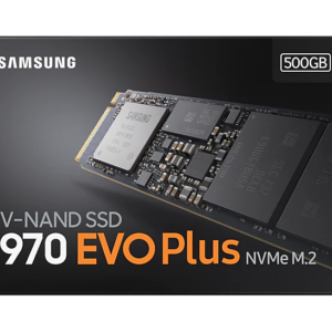 SAMSUNG 970 EVO Plus 500GB M.2 NVMe SSD