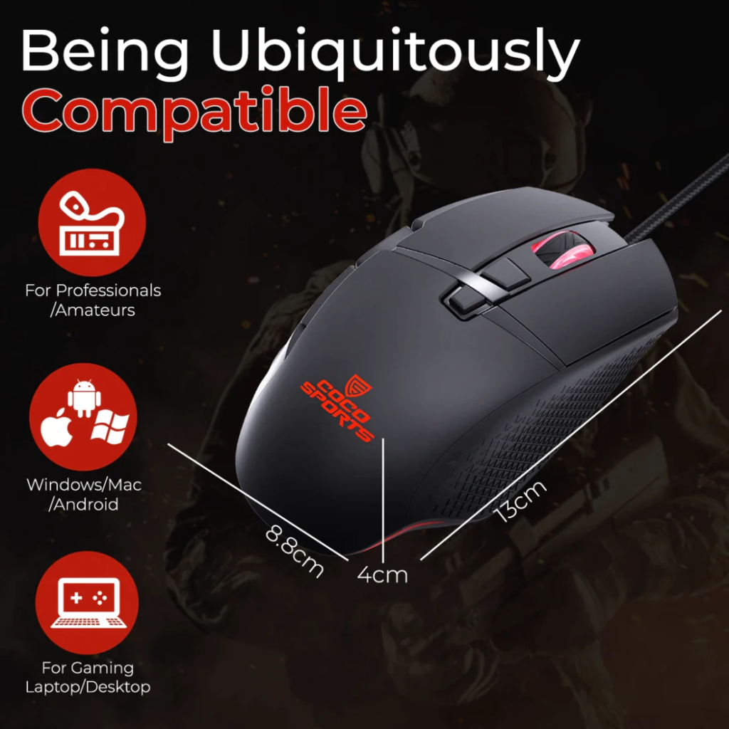 COCOSPORTS GM3 ASTOR Wired Gaming Mouse - C-LIBZ | IT-EDUCATION | SALES ...