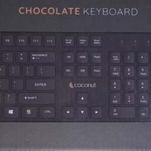 COCONUT K22 Chocolate Wired Keyboard