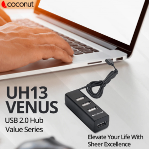 COCONUT UH13 VENUS 4 Port USB 2.0 Hub