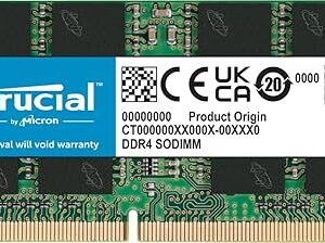 Crucial 8GB DDR4 3200MHz RAM for Laptop