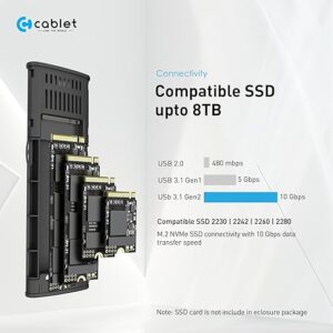 CABLET NVMe ENCLOSURE