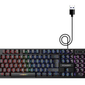 POWERX-VIVIDGLOW-500 RGB WIRED GAMING KEYBOARD