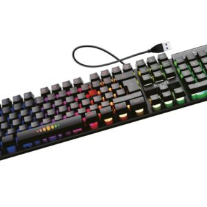 POWERX-VIVIDGLOW-500 RGB WIRED GAMING KEYBOARD