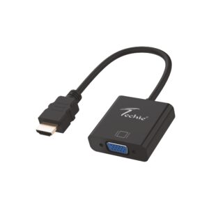 Techie HDMI to VGA Converter with Audio
